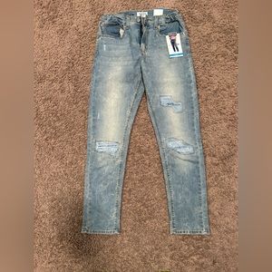 Boys light wash jeans